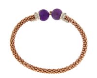 Bracciale Koliè 925 Donna in Argento Ametista BROLD05-AMETISTA - BROLD05-AMETISTA